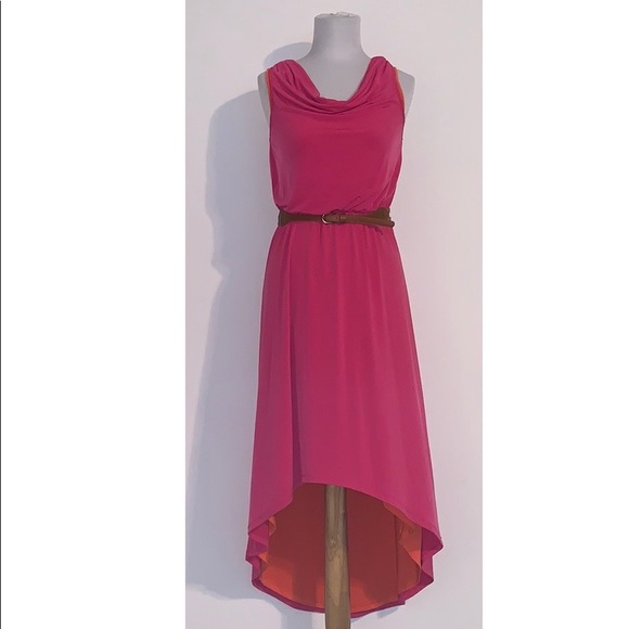 Calvin Klein Dresses & Skirts - Calvin Klein Pink and Orange Dress